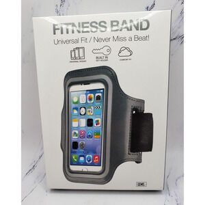 Fitness Band Universal Fit Made For 5S 5C 5 4S 4 iPod Touch Dark Gray